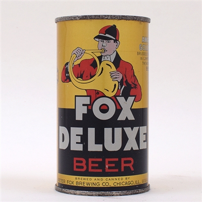 Fox De Luxe Beer Opening Instruction Flat 65-2