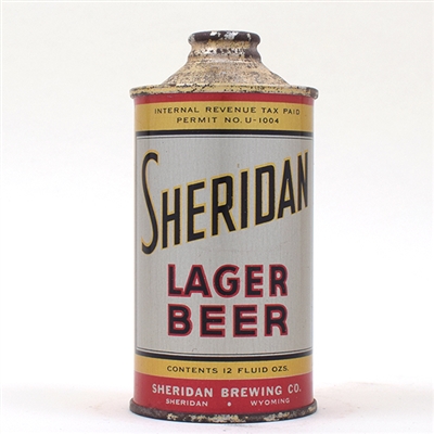 Sheridan Beer Cone Top 185-12