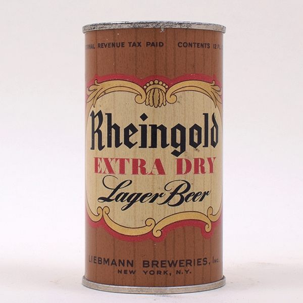 Rheingold Beer Flat Top SHARP 124-1