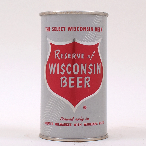 Reserve of Wisconsin Beer Flat Top 122-30