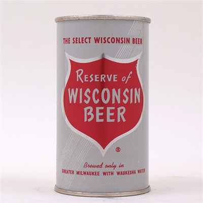 Reserve of Wisconsin Beer Flat Top 122-30