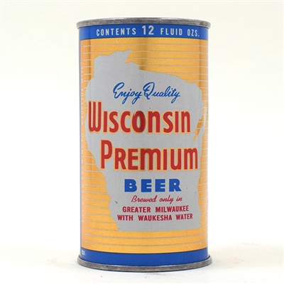 Wisconsin Premium Flat Top Deep Gold Thick Font 146-29