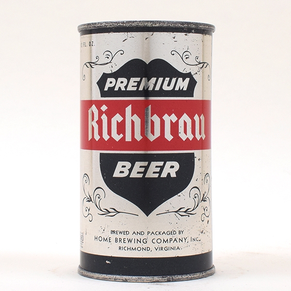 Richbrau Beer Flat Top METALLIC SMALL BEER 124-40