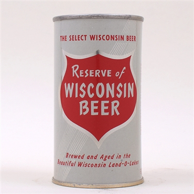 Reserve of Wisconsin Beer Flat Top METALLIC 122-27
