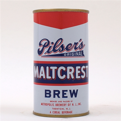 Pilsers Maltcrest Brew Flat Top 4 TEXT LINES 116-3