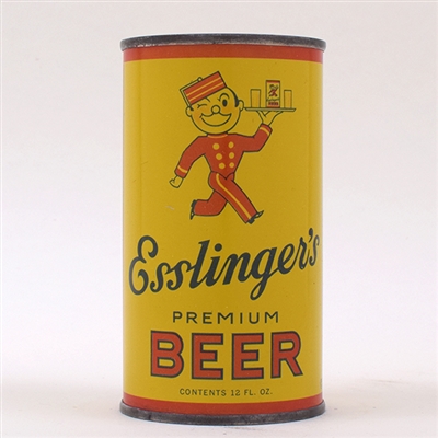 Esslingers Beer Opening Instruction Flat Top 60-17