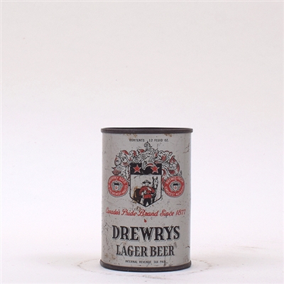 Drewrys Paperweight Mini Can Instructional