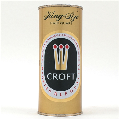 Croft Ale Pint Flat Top 228-6
