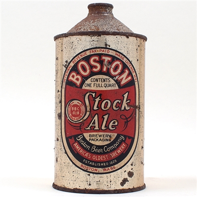Boston Stock Ale Quart Cone Top 203-18
