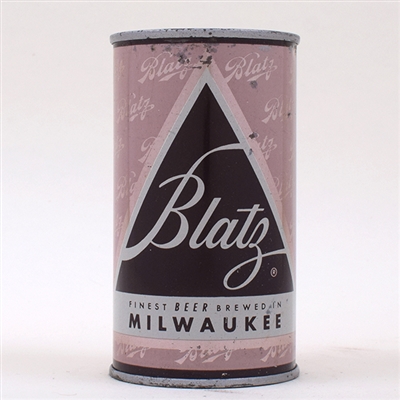 Blatz Beer Set Can Flat Top RARE PINK 39-15