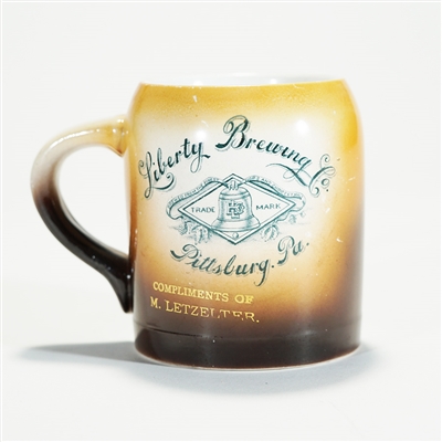 Liberty Brewing Pittsburgh Pre-prohibition Advertising Mug