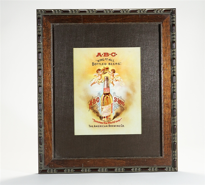 ABC Bohemian Beer Framed Lithograph