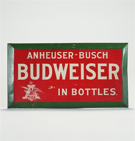 Budweiser In Bottle TOC Sign