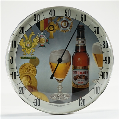 Stegmaier Gold Medal Beer Advertising Thermometer