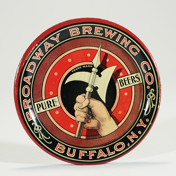 Broadway Brewing Pure Beers Pre-prohibition Tip Tray