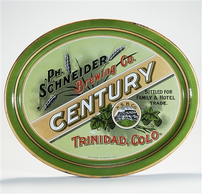 Century Ph. Schneider Brewing Pre-prohibition Tray