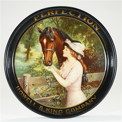 Howell King Perfection Lady Horse Tray