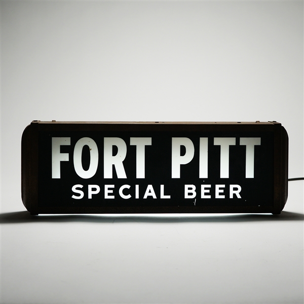 Fort Pitt Special Beer POS Illuminated Sign