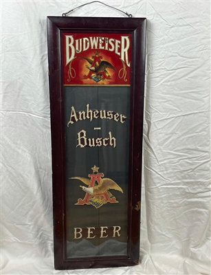 NABA LOT- Anheuser Busch Budweiser Beer License Cabinet