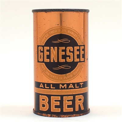 Genesee All Malt Opening Instruction Flat 68-28 OI 1 SIDE OF SEAM