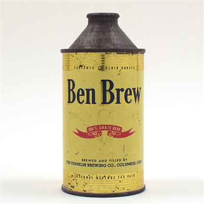 Ben Brew Beer Cone Top IRTP 151-17