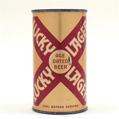 Lucky Age Dated Beer Flat Top SAN FRAN 93-16