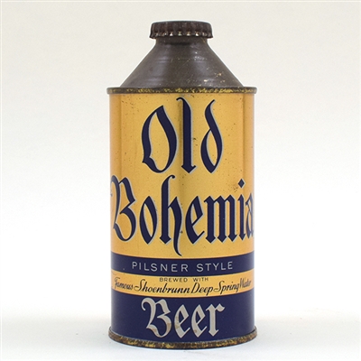Old Bohemia Beer Cone Top 125-27 GREAT CROWN