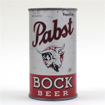 Pabst BOCK Opening Instruction Flat Top 112-4