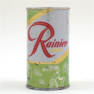 Rainier Beer Jubilee Set Can LIME GREEN Unlisted