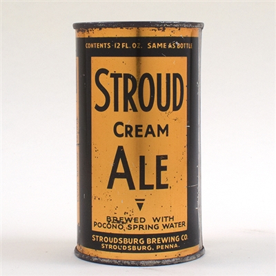 Stroud Ale Opening Instruction Flat Top 137-32 INCREDIBLE