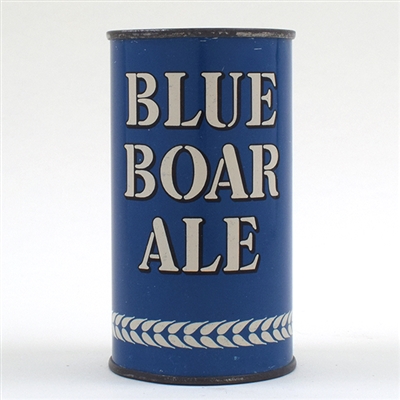 Blue Boar Ale Opening Instruction Flat Top 39-35 SPECTACULAR!