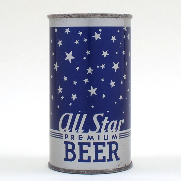 All Star Beer Opening Instruction Flat Top 29-32 STUNNING!