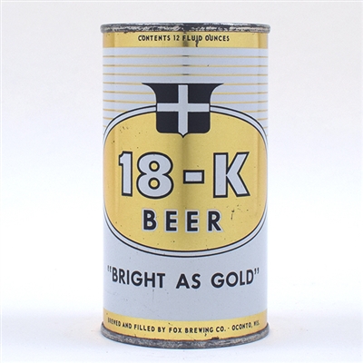 18K Beer Flat Top 59-16