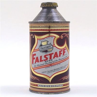 Falstaff Beer Cone Top St. Louis IRTP 161-28