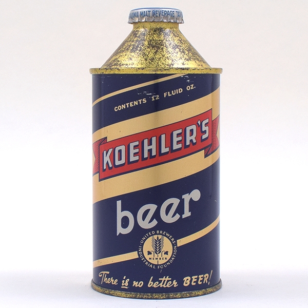 Koehlers Beer Cone Top 171-25
