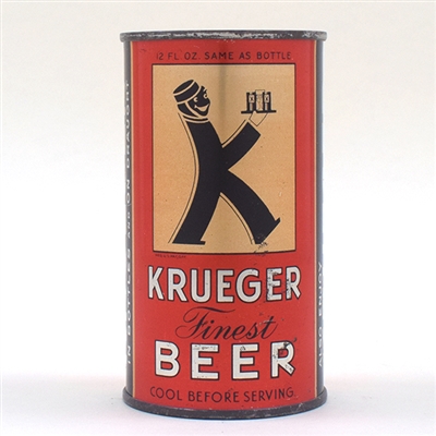 Krueger Beer SMALL OPENER Flat Top 90-6