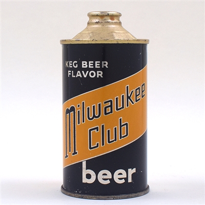 Milwaukee Club Beer Cone Top 173-26