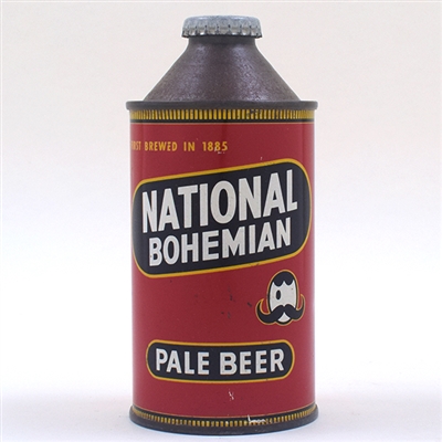 National Bohemian Beer Cone Top NON IRTP L175-7