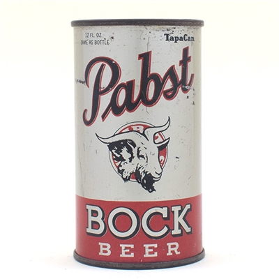 Pabst Bock Opening Instruction Flat Top PABST 112-4