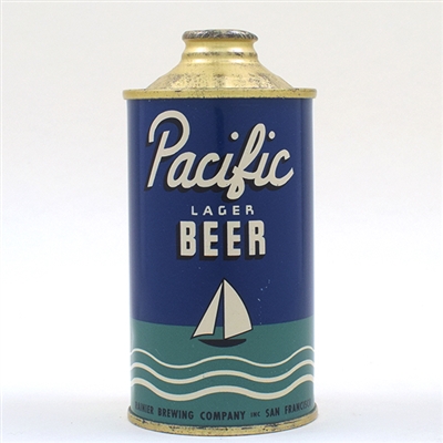Pacific Beer Cone Top NEAR MINT 178-27