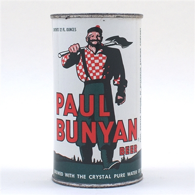 Paul Bunyan Beer Flat Top CLEAN 112-26