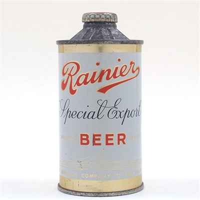 Rainier Export Beer FBIR Cone Top NICE 180-8