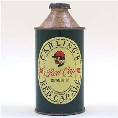 Red Cap Ale Carlings Cone Top 156-28