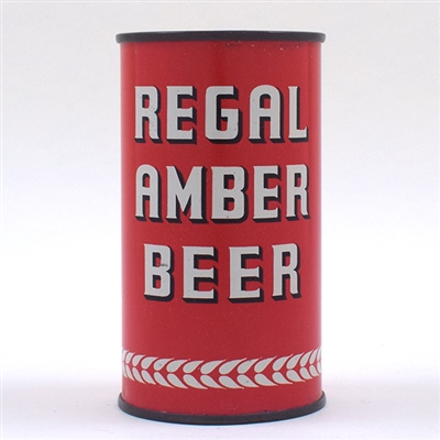 Regal Amber Beer Opening Instruction Flat SPECTACULAR 120-27