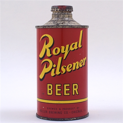 Royal Pilsner Beer Cone Top NICE 182-11