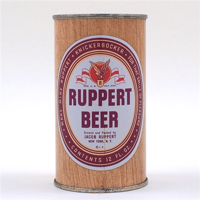 Ruppert Beer Non-IRTP Flat Top CONTINENTAL 126-10