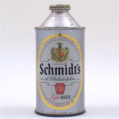 Schmidts Beer Cone Top CAP-SEALED L185-6