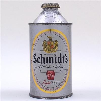 Schmidts Beer Cone Top CAP-SEALED L185-7