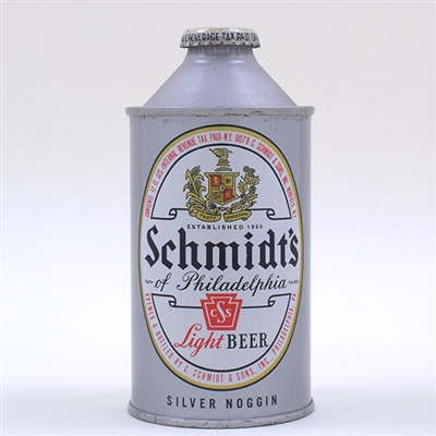 Schmidts Beer Flat Bottom Cone Top 185-5