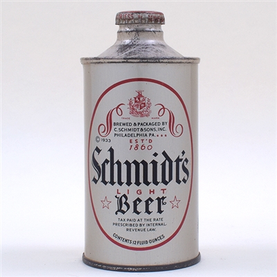 Schmidts Beer J-Spout Cone Top 184-30